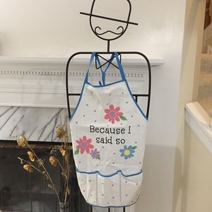 Apron with Pockets “Because I Said So”